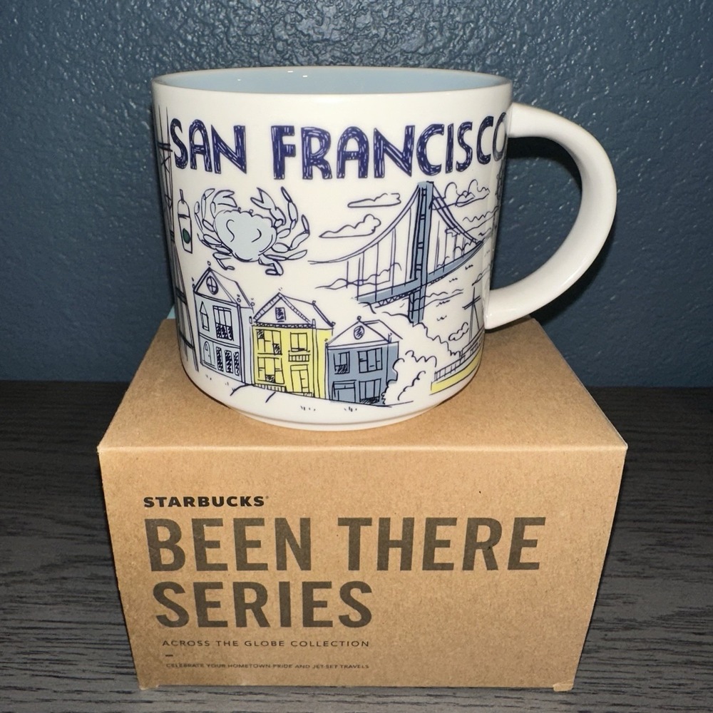 Starbucks SAN FRANCISCO Been There Series BTS 14oz Coffee Mug New In Box W/ SKU